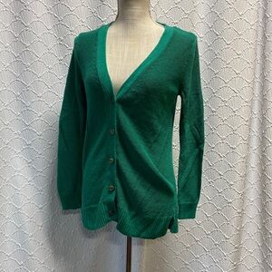 GAP size medium‎ Women's Green Button-Up Cardigan layers warm cozy winter fall